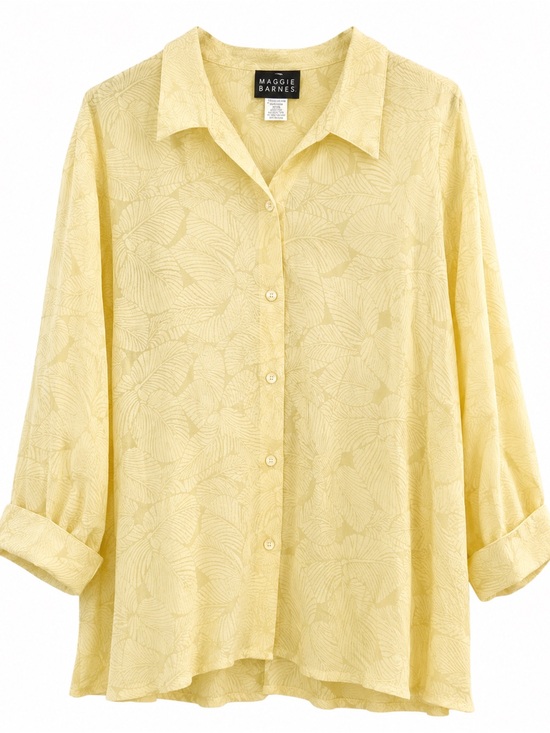 Maggie Barnes Tops - Maggie Barnes Button-Front Shirt